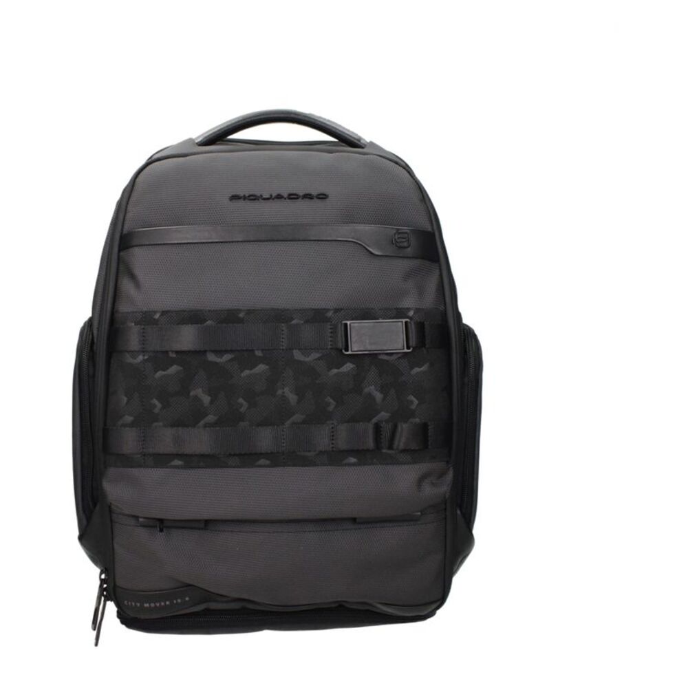 Piquadro Gray Fabric Men's Backpack